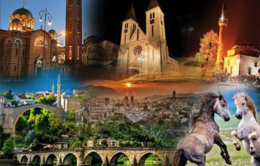 8-Days Balkan Tour – Bosnia & Herzegovina, Montenegro & North Macedonia